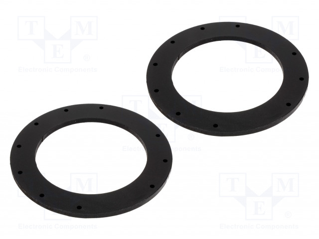 KAIUTTIMEN KOROKERENGAS - MDF - 165MM - CITROËN - KYLLÄSTETTY - 2KPL - Kaiuttimen MDF soviterenkaat - D.MDF.CITROEN04 - 1