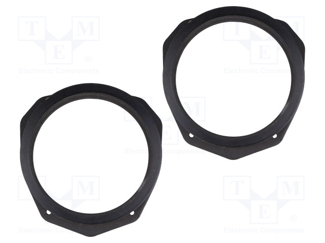 KAIUTTIMEN KOROKERENGAS - MDF - 165MM - HONDA - KYLLÄSTETTY - 2KPL - Kaiuttimen MDF soviterenkaat  - D.MDF.HONDA04 - 1