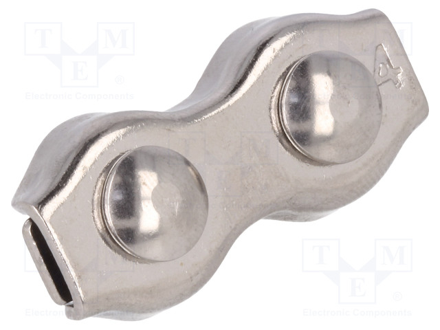 KAKSOISPURISTIN - HAPONKESTÄVÄ TERÄS A4 - KÖYSILLE - ØKÖYDEN: 4MM - Köysitarvikkeet ja vaijeritarvikkeet - ZLR2-4-A4 - 1