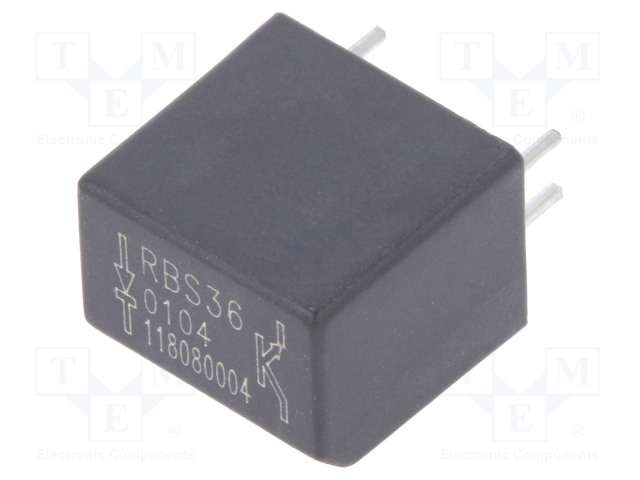 KALLISTUSANTURI - ±40° - -25÷85°C - OUT: SPST-NO - 3,3÷5VDC - Teollisuus kallistusanturit - RBS360104 - 1