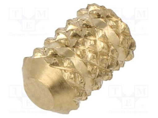 KIERREINSERTTI - MESSINKI - M4 - BN 37872 - PIT: 8,7MM - MUOVIIN - Kierreinsertit - KVT-116M4 - 1