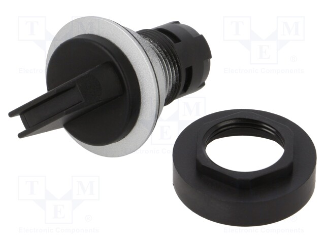 KIERTOKYTKIN - 22MM - ASENNOT: 1 - IP65 - RONTRON-R-JUWEL - Taulukytkimet, standardi 22mm - RRJSTB-514 - 1