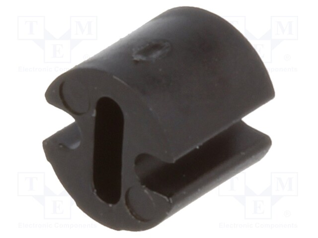 KOROKEHOLKKI - LED - ULKOØ: 4,5MM - ØLED: 3MM - PIT: 4MM - MUSTA - Asennustarvikkeet - FIX-LEDH-4 - 1