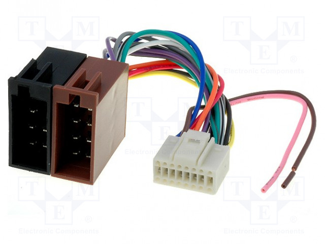 LIITIN - ISO - ALPINE - PIN: 16 - Radiopaneelien liittimet - ZRS-44 - 1