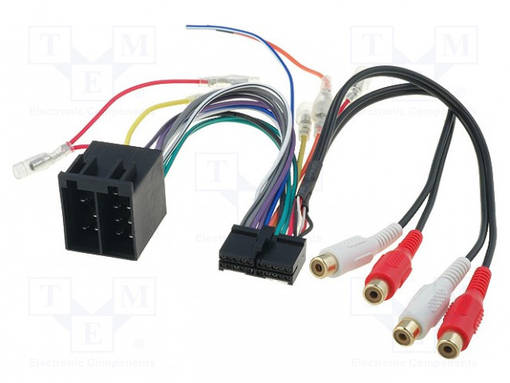 LIITIN - ISO - CLATRONIC - PIN: 20 - Radiopaneelien liittimet - ZRS-204 - 1