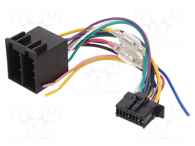 LIITIN - ISO - PIONEER - PIN: 16 - Radiopaneelien liittimet - ZRS-224 - 1