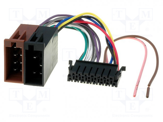 LIITIN - ISO - SONY - PIN: 15 - Radiopaneelien liittimet - ZRS-34 - 1