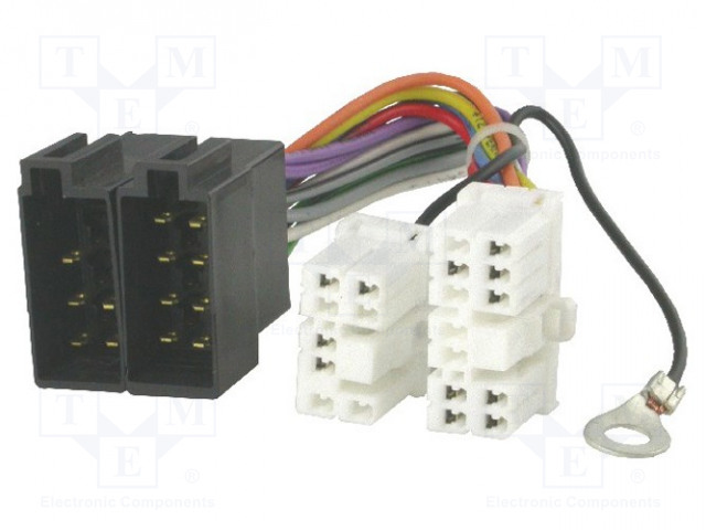 LIITIN - RADIO,ISO - MAZDA - PIN: 20 - Merkkikohtaiset autoradioliittimet - ZRS-114 - 1