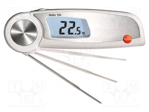 MITTARI: LÄMPÖTILA-DIGITAALINEN - LCD - -50÷250°C - IP65 - Kosteusmittarit - TESTO104 - 1
