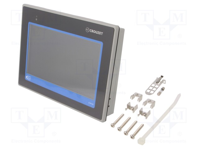 AUTOMATION MODULE: LCD DISPLAY - EM4 - IN 1: RS232,RS485 - 24VDC - PLC ajurit - CROUZET-88970564 - 1