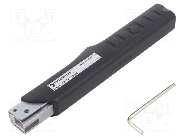 MOMENTTIAVAIN - KOKO: 4 - KOK.PIT: 201MM - 4÷40NM - MANOSKOP® - Momenttiavaimet - ST-50010004 - 1