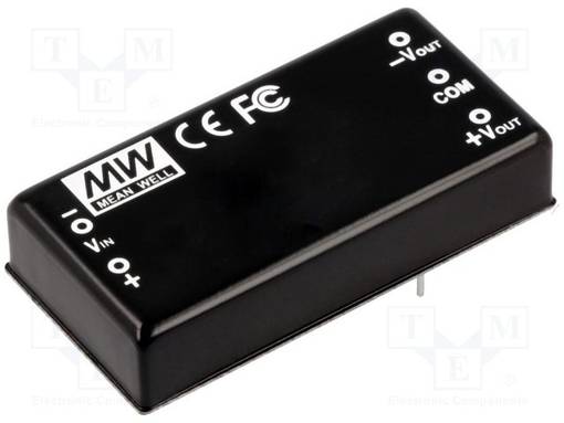 DC/DC MUUNNIN - 10W - TULOJÄNNITE 18÷36VDC - LÄHTÖJÄNNITE 24VDC - ULÄH2: -24VDC - THT - DC/DC muuntimet - DKE10B-24 - 1