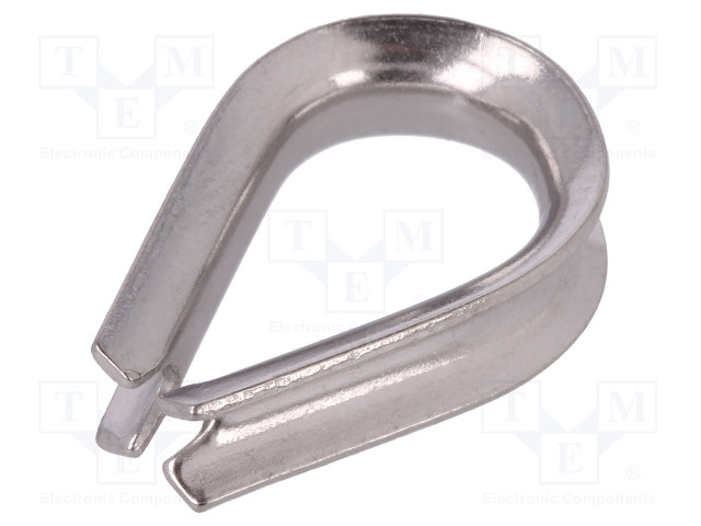 NARUN PÄÄTEKAPPALE - HAPONKESTÄVÄ TERÄS A4 - KÖYSILLE - DIN 6899 - Köysitarvikkeet ja vaijeritarvikkeet - KAUS-4-A4 - 1