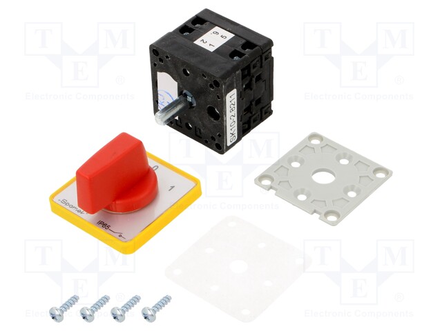 NOKKAKYTKIN-ASENNOT: 2 - 10A - 0-1 - SISÄÄNRAKENTAMISEEN - Nokkakytkimet - SK10-2-8211-P04 - 1