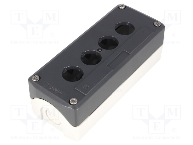 PAINIKEKOTELO - 22MM - IP66 - X: 68MM - Y: 128MM - Z: 53MM - Kauko-ohjaimien painikekotelot - XALD04 - 1