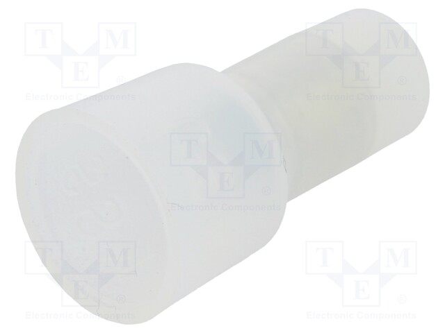 PIKALIITIN - PURISTUS - 8AWG - MAX.105°C - VERSIO: LOPPULIITIN - WAGO ja muut pikaliittimet - ST-1404 - 1