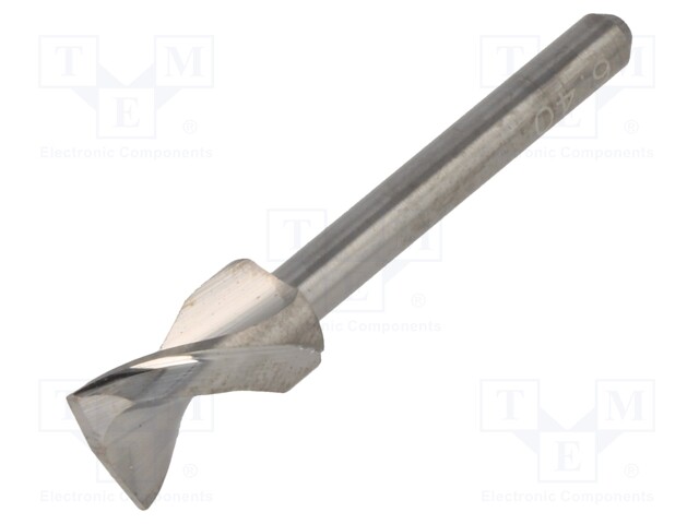 PORANTERÄ - Ø: 6,4MM - L: 38,2MM - VOLFRAMIKARBIDI - 1/8" - 3,175MM - Muut poranterät - SM30-6.4 - 1