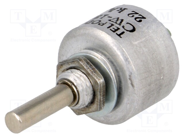 POTENTIOMETRI: AKSIAALINEN - YKSIKIERROS - 22KOHM - 1W - ±20% - 4MM - THT - Cermet potentiometrit - CW-18-22K-P4 - 1