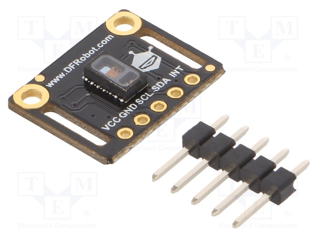 PULSSIANTURIOKSIMETRI - I2C - 3,3÷5VDC - IC: MAX30102 - 18X14MM - Muut anturit - DF-SEN0344 - 1