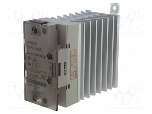 RELE: PUOLIJOHDE - 12÷24VDC - 45A - 100÷240VAC - G3PE - -30÷80°C - Puolijohdereleet - G3PE245BDC1224 - 1