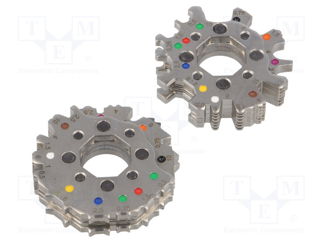 PURISTUSLEUAT - ERISTETYT LIITTIMET,ERISTETYT PÄÄTTEET - Krimppauspihdit kaapelipäätteisiin - MULTIBEX-M4 - 1