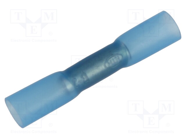 PÄÄTE: JATKOHOLKKI - LÄMPÖKUTISTETTAVASSA ERISTYKSESSÄ - MESSINKI - Pääteholkit ja jatkoholkit - SB1614 - 1