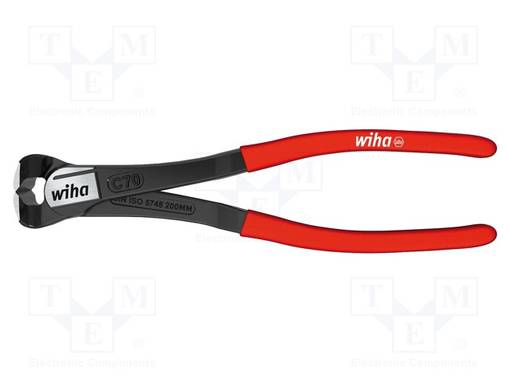 PÄÄTYLEIKKURI -LEIKKAAMISEEN - 200MM - CLASSIC - KUPLAPAKKAUS - Sivuleikkurit ja pihdit - WIHA.27374 - 1