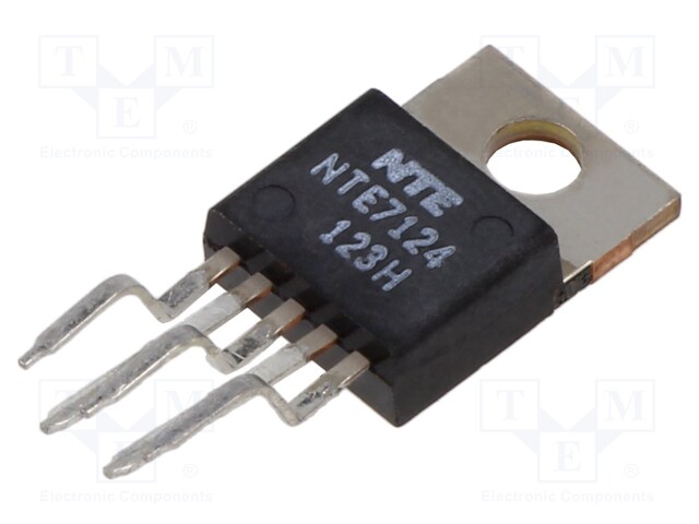 REGULAATTORI KIINTEÄ JÄNNITE - 5V - 0,5A - Regulaattorit kiinteällä jännitteellä - NTE7124 - 1