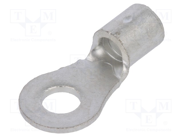 RENGASLIITIN - M4 - 2,63÷6,64MM2 - PURISTETTAVA - ERISTÄMÄTÖN - Eristämättömät liittimet - R5.5-4 - 1