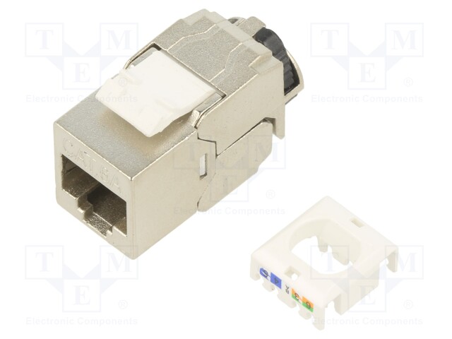 LIITIN: RJ45 - PISTORASIA - KEYSTONE - 8P8C - JOHTOON - IDC - NAARAS - RJ liittimet - LOG-NK4064 - 1