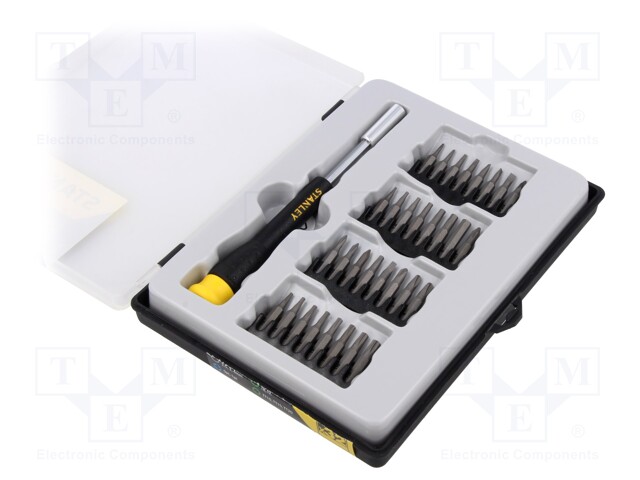 SCREWDRIVER: PRECISION-SET - 37PCS. - Ruuvimeisselit ja sarjat - STL-STHT0-62634 - 1
