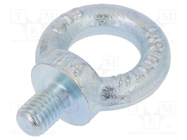 SILMUKKARUUVI - M14X27 - PÄÄ: SILMUKKA-TERÄS - SINKKI - DIN 580 - 35MM - Ruuvit - konekierre - D-SZU14 - 1