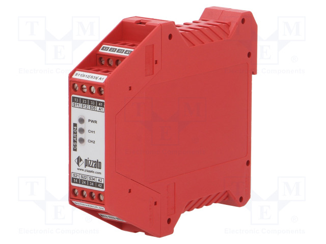 AUTOMATION MODULE: SAFETY RELAY - 24VAC - 24VDC - CS - -25÷55°C - Turvakytkimet - säätömoduulit - CS-AR-04V024 - 1