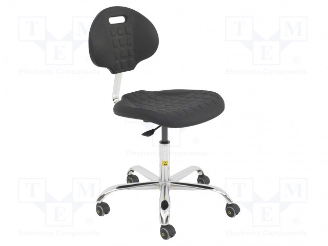 TYÖTUOLI - ESD - NOJAN MIT: 440X465MM - NOJAN MIT: 310X420MM - 525÷710MM - ESD tuolit ja jakkarat - ESD-CHAIR04 - 1