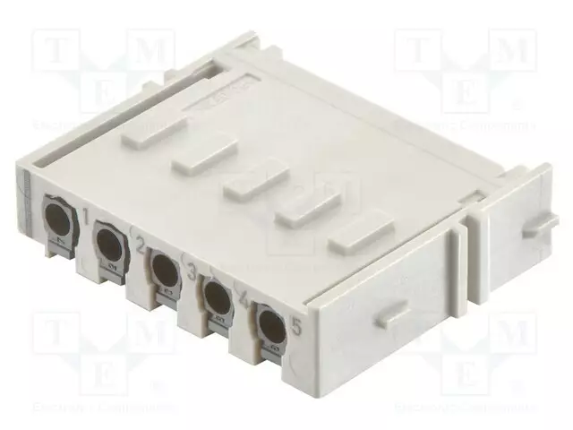 LIITOS - UROS - 10A - 500V - HAN YELLOCK MODULE QL 10A, 1,5QMM - Erikoisliittimet - 11051052634 - 1