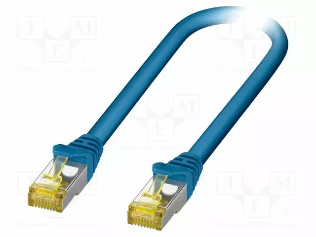 PATCH KAAPELI - S/FTP - CAT 6A - RJ45-PISTOKE,MOLEMMIN PUOLIN - LANKA - RJ45 Ethernet kaapelit - 1697664 - 1