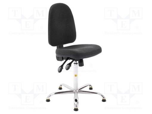 TYÖTUOLI - ESD - NOJAN MIT: 430X455MM - NOJAN MIT: 500X440MM - 625÷880MM - ESD tuolit ja jakkarat - ESD-CHAIR14 - 1