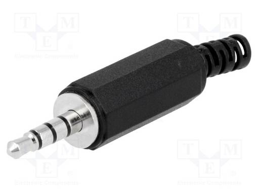 LIITIN: JACK 3,5MM - PISTOKE - UROS - STEREO ERIKOINEN,MURTOSUOJALLA - Plugit ja jakit - FC68124 - 1