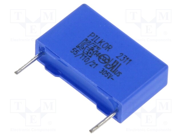 POLYPROPYLEENIKONDENSAATTORI - X2 - 100NF - 305V - THT - ±20% - 15MM - Muovikondensaattorit - PCX2339F60104 - 1