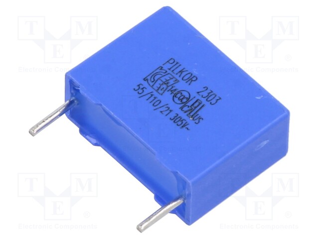 POLYPROPYLEENIKONDENSAATTORI - X2 - 220NF - 305V - THT - ±10% - 15MM - Muovikondensaattorit - PCX2339F61224 - 1