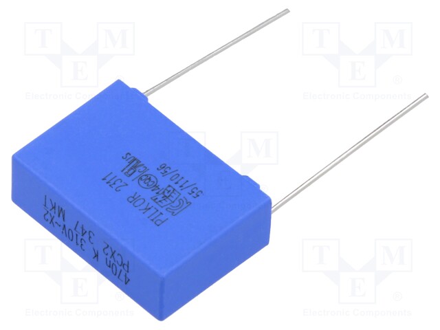 POLYESTERIKONDENSAATTORI - 470NF - 310V - 22,5MM - ±10% - THT - Muovikondensaattorit - PCX2347J35474 - 1