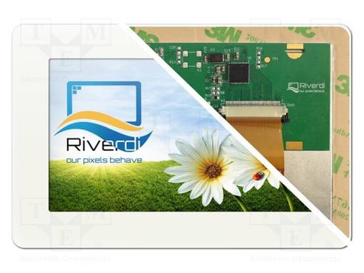 TFT NÄYTTÖ - 4,3" - 480X272 - VALAISTUS: LED - VALKOINEN - 500CD/M2 - Älykkäät näytöt - SM-RVT43ULFNWC04 - 1