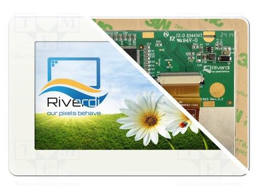 TFT NÄYTTÖ - 4,3" - 480X272 - VALAISTUS: LED - VALKOINEN - 500CD/M2 - TFT-näytöt - SM-RVT43ULSNWC04 - 1