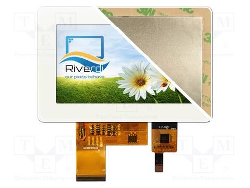 TFT NÄYTTÖ - 4,3" - 480X272 - VALAISTUS: LED - KOOT: 120,38X79,2X4,8MM - TFT-näytöt - SM-RVT43ULTNWC04 - 1