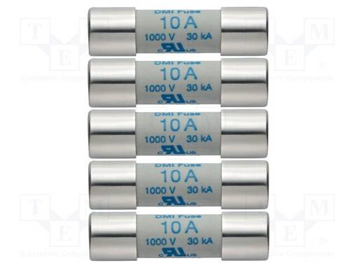 SULAKE - 10X38MM - 1KV - 10A - 5KPL - Muut erikoismittalaitteet - TESTO-05900004 - 1