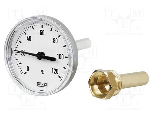 MITTARI: LÄMPÖTILA-ANALOGINEN,BIMETALLINEN - 0÷60°C - A43 - Ø: 80MM - Kosteusmittarit - TMA43-31115744 - 1