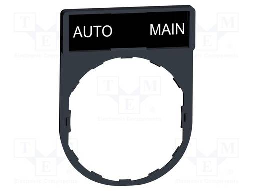 TIEDOTUSETIKETTI - HARMONY XB4 - Taulukytkimien lisävarusteet - ZBY2164 - 1