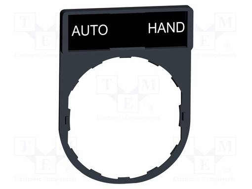 TIEDOTUSETIKETTI - HARMONY XB4 - Taulukytkimien lisävarusteet - ZBY2364 - 1