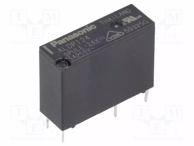 RELE - SPST-NO - UKELAN: 24VDC - ALD - MAX.277VAC - Pienoisreleet - ALD124 - 1