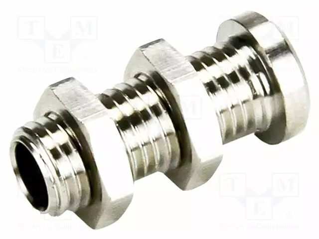 BANAANILIITIN 4MM - PISTORASIA - AUKKO: Ø6MM - PANEELIASENNETTAVA,RUUVATTU - Banaanijatkoliittimet - CT2224 - 1